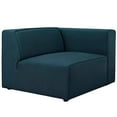 thumbnail image 3 of Modway Mingle 7 Piece Upholstered Fabric Sectional Sofa Set in Blue, 3 of 6