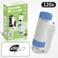 thumbnail image 1 of WLAGOOD Microscope Explorer Set for Kids,Science Experiment Toy with Portable Microscope,60-120x Zoom Miniscope Portable Handheld Mini Scope Educational Science Kit STEM & Science Toy, 1 of 3