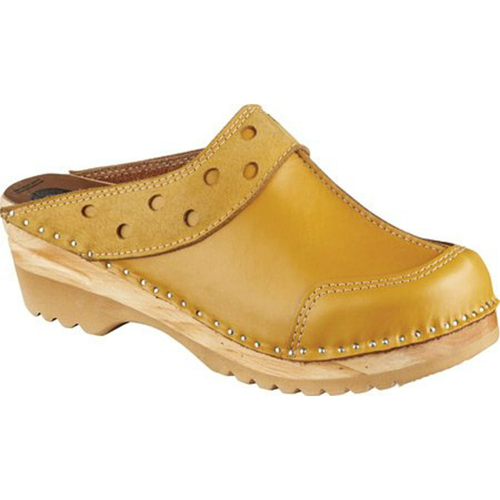 Troentorp Clogs Troentorp Bastad Clogs Women's Durer,Autumn Yellow,EU 40 M