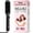 Black, variant on L'ange Hair Smooth-it Dual Voltage Digital Hot Comb Straightening Brush, Blush