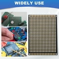 thumbnail image 7 of 10Pcs Solderable Breadboard, 2.76"x1.97" Black Gold-Plated Circuit Board, 7 of 7
