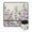 Floral Butterfly, variant on ZIATUBLE Cute Pig Sewing Machine Mat Reduce Vibration Pad Organizer with Pockets for Sewing Machine Sewing Machine Muffling Mat with Pockets Waterproof Sewing Machines Kit