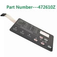 thumbnail image 2 of For 472610Z Replacement Switch Membrane Pad for MasterTemp Pool and Spa Heater Electrical System, 2 of 5