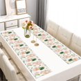 thumbnail image 2 of Pioneer Flower Floral Print Pattern Summer Placemats Table Placemats Set Of 6-Linen Kitchen Washable Placemats Table Mats 12x18 Inch Non-Slip Heat Resistant, 2 of 5
