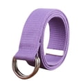 thumbnail image 2 of Mens Belts Classic Narrow Elastic Stretch All-match Waist Multi-color Woven Canvas Durable Flexible for Daily Business Wedding Casual Outfits, 2 of 3