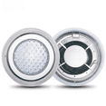 thumbnail image 2 of Lámpara de pared LED subacuática de 12 V para piscina de acero inoxidable montada en la pared, 12 W, borde azul, IP68, impermeable, lámpara subacuática colorida con control remoto, 2 of 3