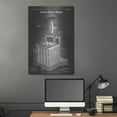 thumbnail image 5 of Luxe Metal Art 'Soap Dispenser Blueprint Patent Chalkboard' Metal Wall Art, 24"x36", 5 of 9