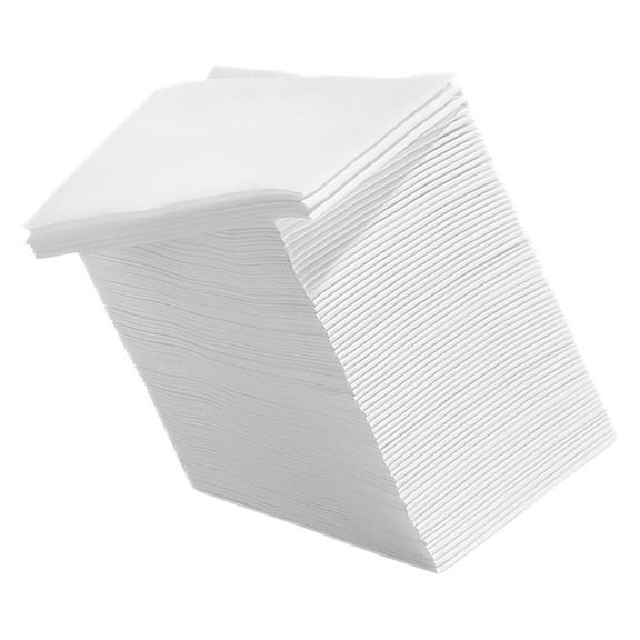 COOPHYA 100Pcs White Paper Napkins For Party Hosts Luxurious Design