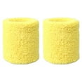 thumbnail image 7 of SPRING PARK 2Pcs Sports Wristbands Sweat Bands for Athletic Men & Women - Stretchy Cotton Terry Cloth for Working Out, Tennis, Gymnastics, Basketball,Running & Gym Exercise, 7 of 7