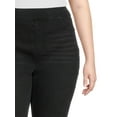 thumbnail image 2 of Terra & Sky Women's Plus Size Jeggings, 28" Inseam, Sizes 0X-5X, Single and 2-Pack, 2 of 5