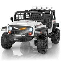 L10 APEX 24V 4WD Ride On Car for Big Kids, 2-Seater Electric Vehicle with Remote Control, LED Lights & Music, Exciting Christmas Surprise for Children