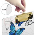 thumbnail image 4 of FMSHPON Butterfly on White Clipboard Hardboard Wood Nursing Clip Board and Pull for Standard A4 Letter 13x9 inches, 4 of 8