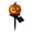 A012- Color L, variant on Halloween Solar Pathway Lights, Pumpkin Solar Lights Outdoor, Solar Powered Halloween Decorations, Waterproof Jack O Lantern Stake Light for Yard Garden Lawn, 1 Pack