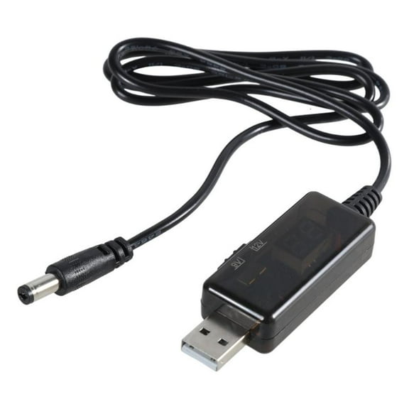 USB to DC- Power Cable USB to 8PCS DC-Jack Charging Adapter Cord DC5V to 12V 9V