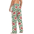 thumbnail image 7 of joogoo Men's Pajama Pants Spotted Bow Christmas Soft Long Sleep Lounge Pjs Bottoms L, 7 of 7