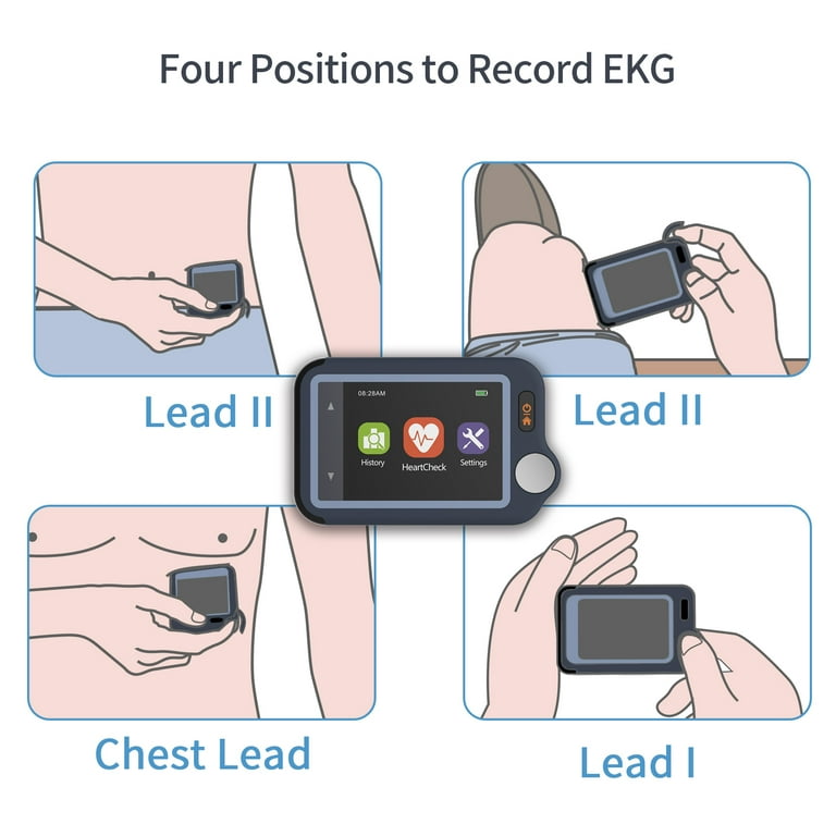 Checkme Pulsebit EX ポータブルデジタル 心電図測定器 Checkme Pulsebit EX ECG Monitor