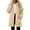 Beige coat for women, variant on Usmixi 2025 Plush Coat for Women Womens Fuzzy Fleece Coat for Women Casual Solid Open Front Zipper Overcoat Long Sleeve Loose Hooded Sweatshirt Outwear with Pocket Winter Plush Coat