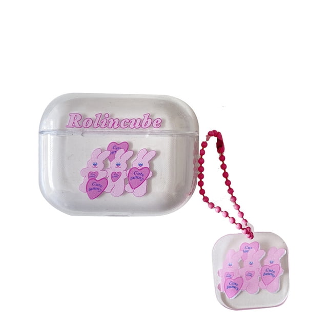 Housse de Protection en Silicone Souple Étui Rechargeable Antichoc Mousqueton