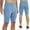 Blue, variant on Ynynloco Men's Compression Shorts with Pockets Sports Running Biker Shorts Quick Dry Pants Compression Underwear for Men Athletic