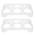thumbnail image 1 of GOOHOCHY 2 bandejas para huevos para refrigerador, prácticas cajas para guardar huevos, contenedores para cocina., 1 of 7