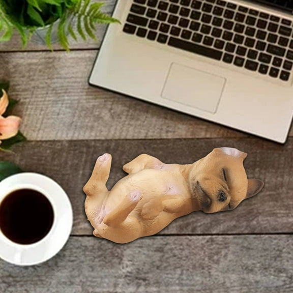 Iumwxz Christmas Gift Dog Statue Plastic Puppy Doll Hand-Painted Simulation Dog Toys Christmas Gifts home decor christmas clearance outdoors indoor