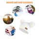 thumbnail image 5 of Sonducket Bufanda Bebé Invierno Cálido Kit Tejido Elasticidad Protector térmico Clima frío Cómodo Versátil Sellado Bufanda rosa Sombreros bola de color blanco Sonducket AP008793-14B, 5 of 6
