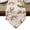 White, variant on Pink Magnolia Table Runner Linen Burlap Table Runner 36 Inches Small Farmhouse Seasonal Botanical Blossom Florals Dresser Scarves for Kitchen Island Coffee Dining Room Party Holiday Decor 13"x36"