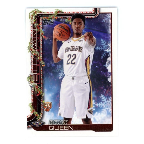 NBA 2025-26 Topps Holiday Basketball  Derik Queen H173 [Rookie]