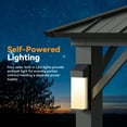 thumbnail image 2 of Modern Shade Horizon 10'x14' Hard Top Gazebo W/ Solar LED light, 2 of 7