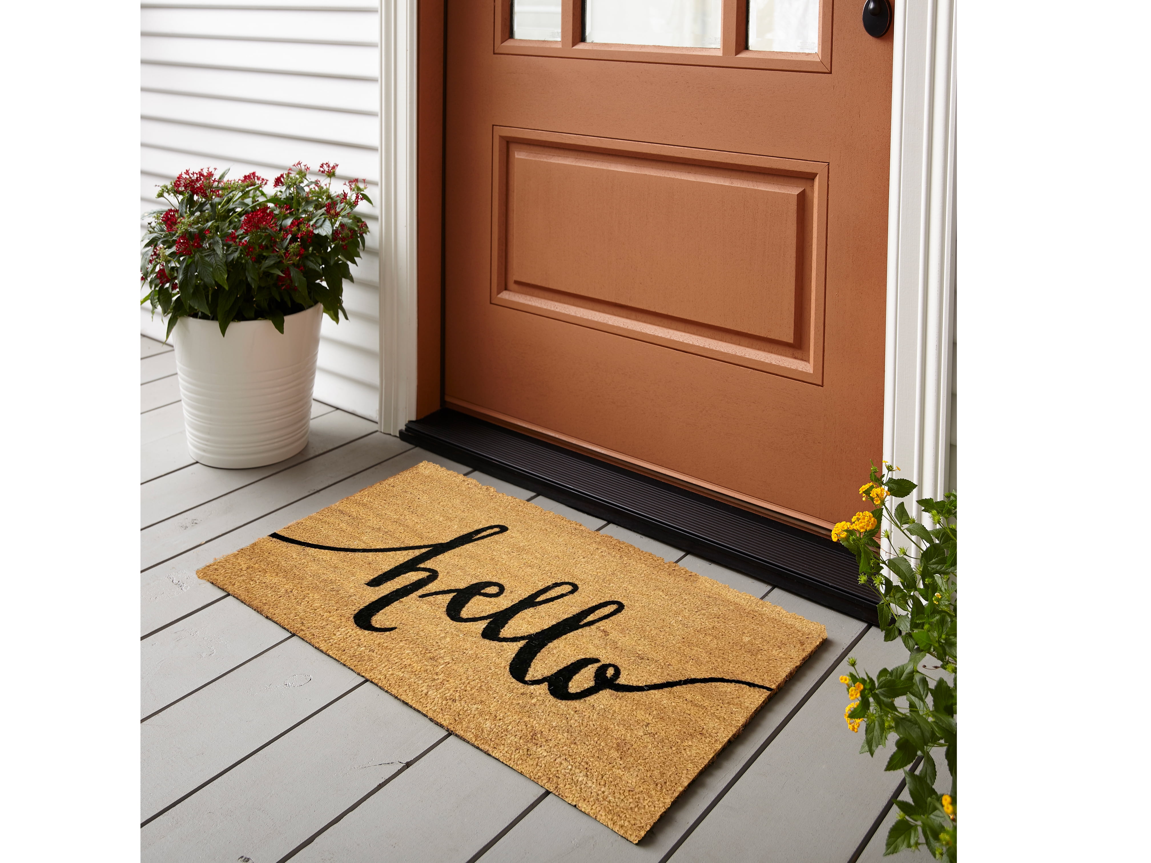 "Hello" Coir Door Mat 1830NIV2045 Walmart Canada