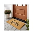 thumbnail image 2 of "Hello" Coir Door Mat #1830NIV2045, 2 of 2