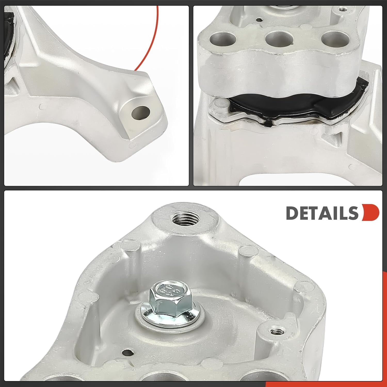 A-Premium 3PCS Engine Motor Mount and Torque Strut Mount Kit Compatible with Honda Accord 2018 2019 2020, 1.5L, Automatic CVT Transmission Only, Replace# 50880TVAA11, 50890TVAA11