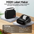thumbnail image 4 of Impresora portátil Bluetooth Phomemo M220 para etiquetar térmicamente, 4 of 8