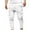 White, variant on ZQUUVOU Men's Cargo Pants Slim Fit Casual Sport Pants Trousers Running Joggers Sweatpants Khaki