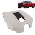 thumbnail image 1 of Car Center Console Cover for 1500 2500 3500 2014-2018 PU Leather Water Resistant Comfortable Scratchproof Armrest Protector Cover, 1 of 7