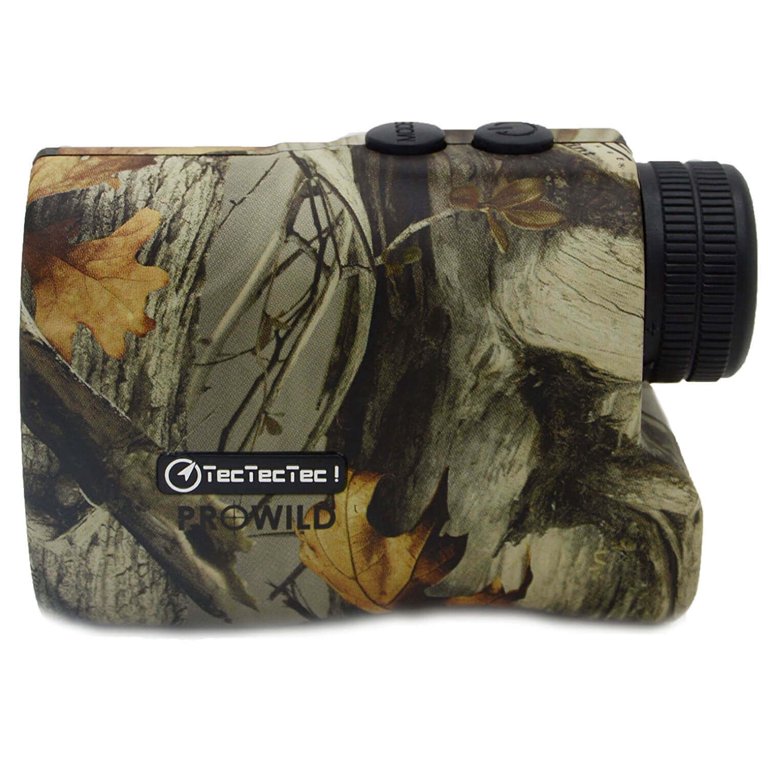 TecTecTec ProWild Hunting Rangefinder - 6x24 Laser Range Finder for Hunting  with Speed, Scan and Normal measurements (Camo)