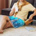 thumbnail image 5 of Rocae Underwater Aquarium Arches for Men's Soft Sleep Pajama Shorts, Waistband and Pockets-XX-Large, 5 of 6