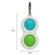 thumbnail image 1 of Juguetes Sensoriales De Autismo Divertido Push Fidget Autismo Pocket Toys Stress Reliever Prevenir la degeneración cerebral Sywqhk libre de BPA, 1 of 9