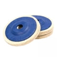 thumbnail image 1 of 2x3 Uds Rueda Pulidora de Lana de Fieltro Almohadilla de Disco de Pulido con Amoladora de Ángel para Mármol Azul , 3 piezas, 1 of 7
