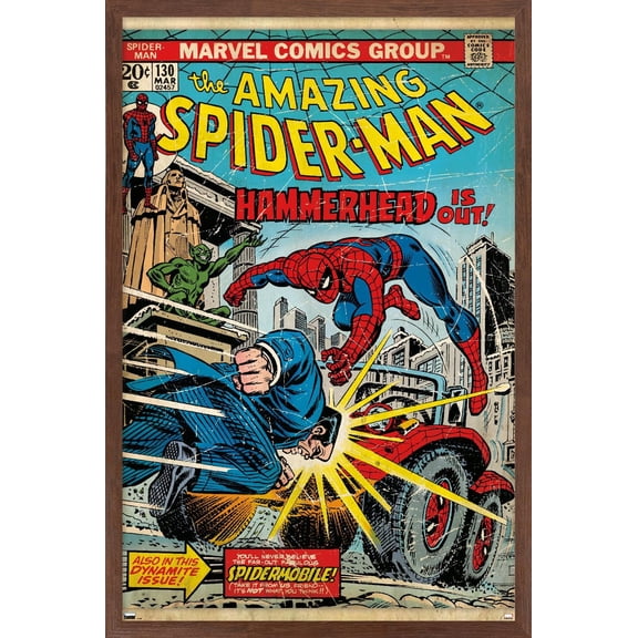Marvel Comics Spider-Man - Amazing Spider-Man #130 Wall Poster, 22.375" x 34" Framed