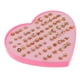thumbnail image 1 of 36 pares del perno prisionero lindo fijaron el regalo del perno prisionero de los pernos prisioneros de las de la caja del corazón a granel Sunnimix Aretes de aretes de joyas, 1 of 8