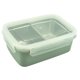 thumbnail image 1 of 1 Und Recipientes Contenedor De Alimentos Utensilios as Instaciones De Comedor Verde Soledad Contenedor de comida de acero inoxidable, 1 of 8