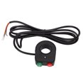 thumbnail image 1 of Bicycle Headlight Horn Switch, 12V-72V Motorcycle Horn Headlight Switch Easy To Install Protective Inner Cable  for Scooter, 1 of 8