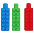 thumbnail image 2 of 3 uds. De adornos para lápices de silicona, juguete sensorial para niños para autismo, ansiedad, mordedor, bolígrafo para masticar, 2 of 7