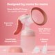 thumbnail image 4 of Extractor de leche manual Frida Mom SoftFeel con embudo, 4 of 7