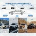 thumbnail image 4 of YiJuHui 1pcs Heavy Duty Snow Chains for Cars & SUVs - Anti-Slip Traction, Universal Fit 165-265mm, All Weather Protection for Snow Ice Mud Terrain, 4 of 6