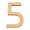 F, variant on DELESYS 7CM Acrylic Gold Number Plates for Elegant and Stylish Decor