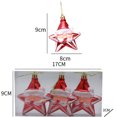 thumbnail image 3 of 3/6 piezas de piruletas navideñas con forma de bastón de caramelo, colgantes para árbol de Navidad, adornos de bolas para colgar, decoraciones navideñas para el hogar, regalo de Año Nuevo 2024, 3 of 5