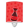 thumbnail image 1 of "Treasures Sushi Ceramic Night Light, salsa de soja, rojo, 6"" x 4""" Caroline's Treasures BB8805CNL, 1 of 1