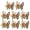 B, variant on 8Pcs Fluttering Butterfly Clip Metal Moving Butterfly Hair Clip Butterfly Hair Barrettes Hair Styling Clip Jewelry